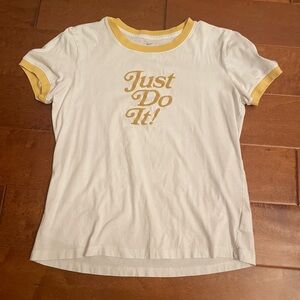 The Nike Tee Yellow Shirt